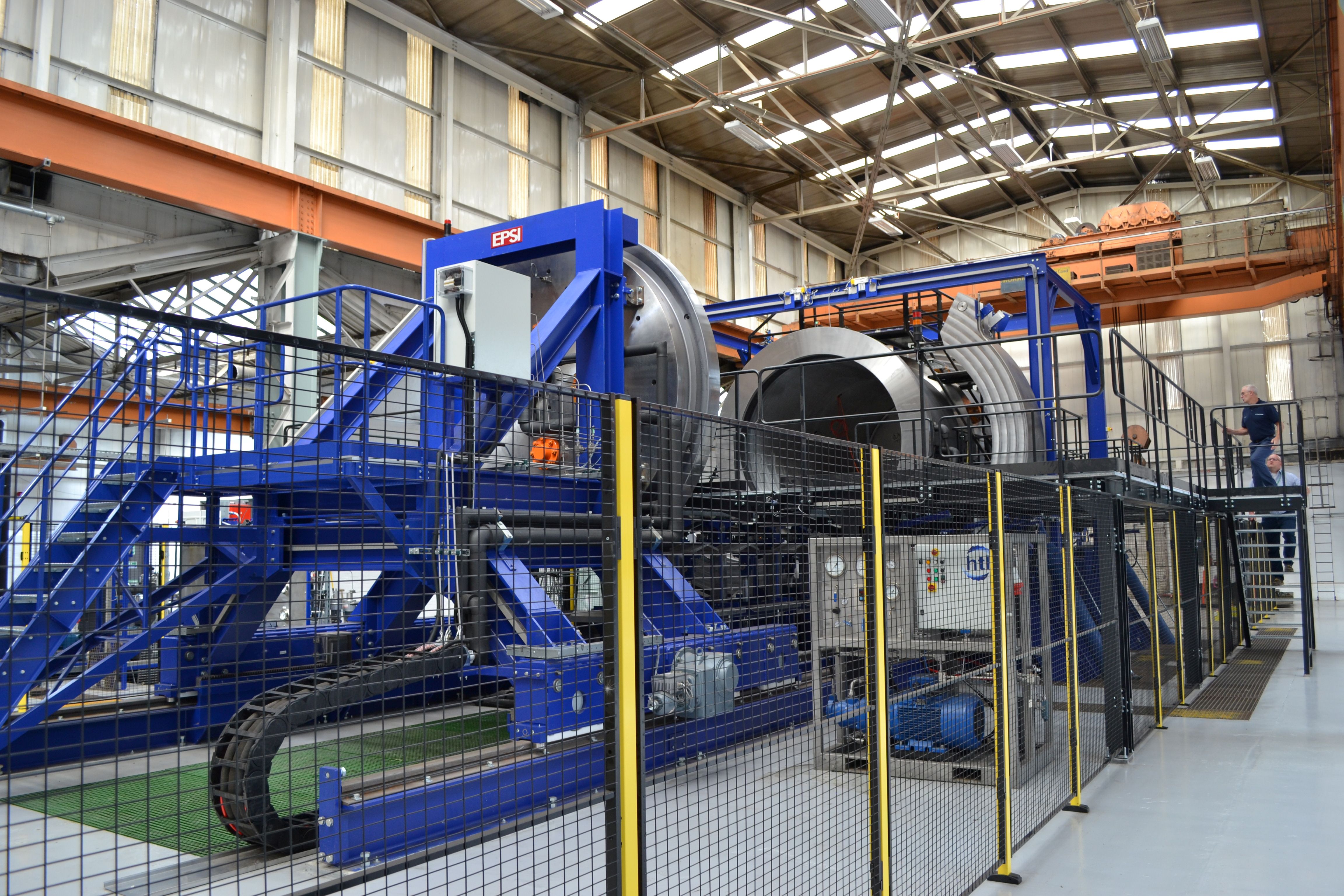 Tyne Pressure Testing's Large Hyperbaric Test Chamber